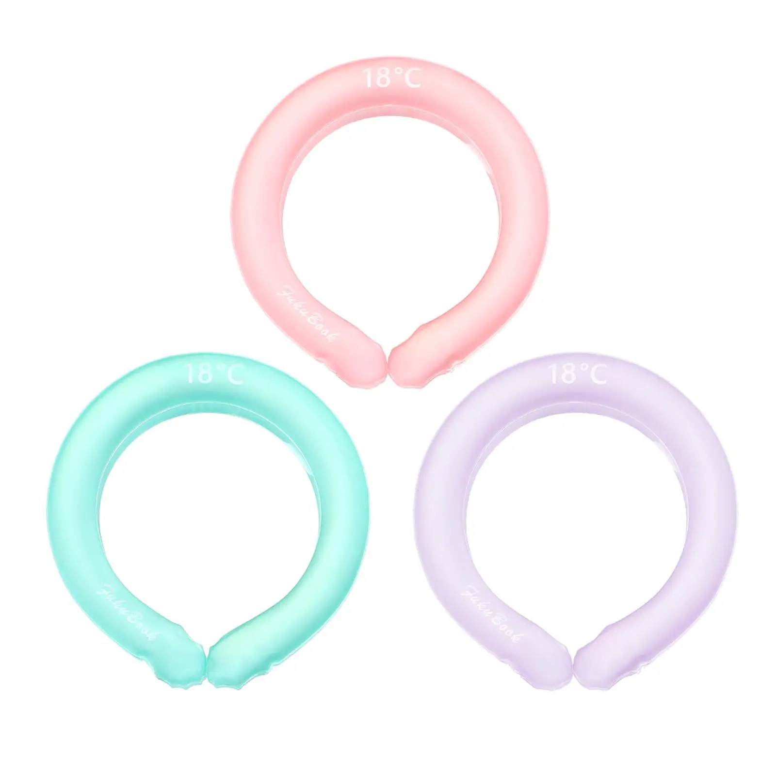 

Neck Cooling Tube Chill Freeze Neck Cooler Wraps Hands Free Running Camping