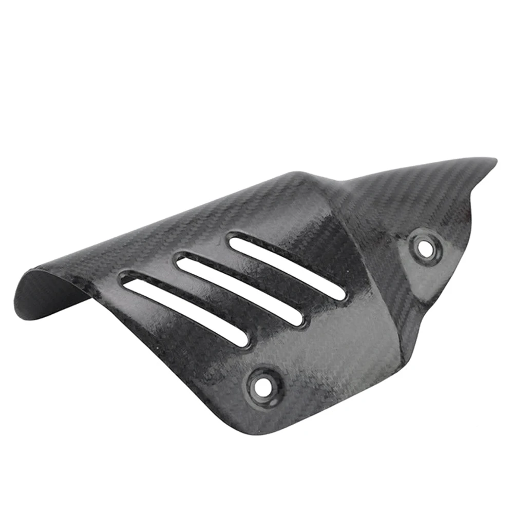 Теплозащитный экран выхлопной системы мотоцикла защита из углеродного волокна