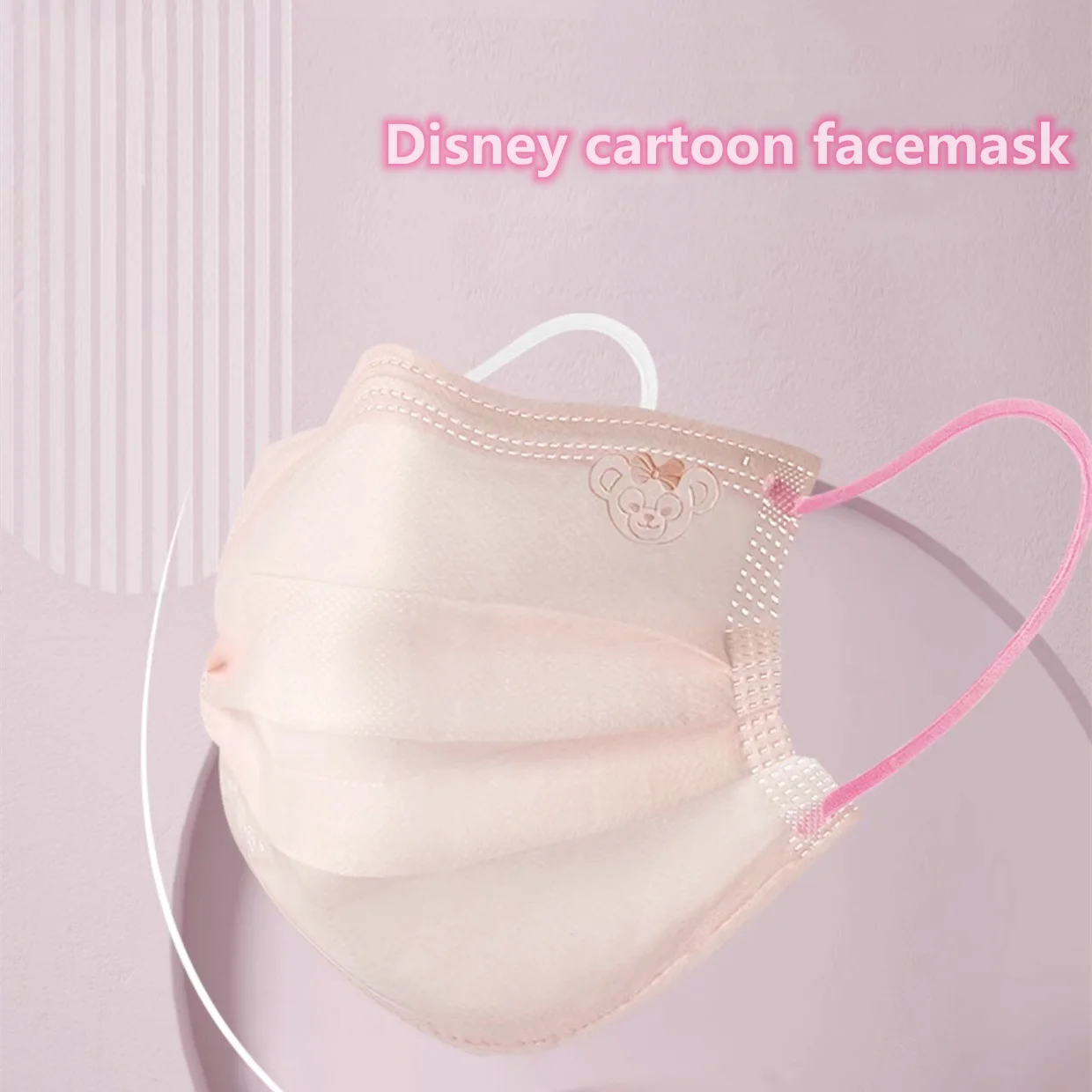 Одноразовые маски розового цвета, хирургические маски с одобрением, модные маски для взрослых с 3-слойной защитой, хирургические маски для рта.