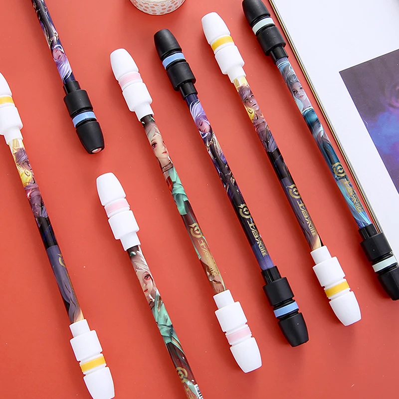 

1PC Spinning Gaming Pens Student Release Pressure Pen School Office Stationery