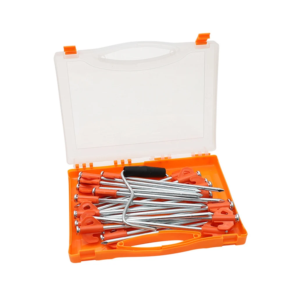 

Outdoor Universal Trampoline For Camping Portable Tent Pegs Garden With Nail Puller Nails Construction Anchor Ground Spike