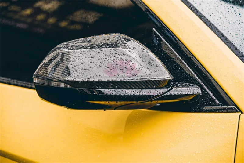 Прямые продажи с фабрики крышка бокового зеркала из сухого углеродного волокна в