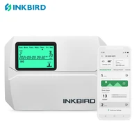 inkbird smart sprinkler controller iic 800 wifi us plug black white irrigation timer free app monitoring supports manual mode