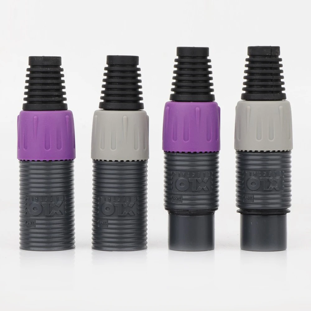 4 шт. XLO Singture-3 HiFi 24K позолоченный XLR Plug Male Female Connector DIY Audio Cable Adapter