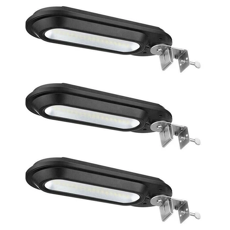 

Водонепроницаемая настенная лампа на солнечной батарее, 3 х18 светодиодов