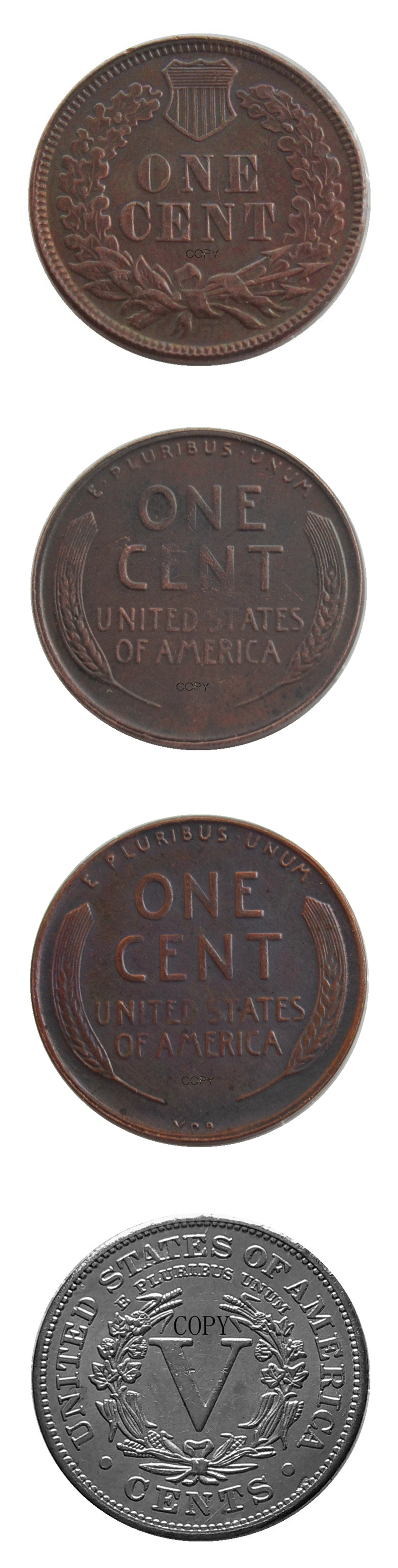 

Медные монеты США 1840 года и ранее YYBCB