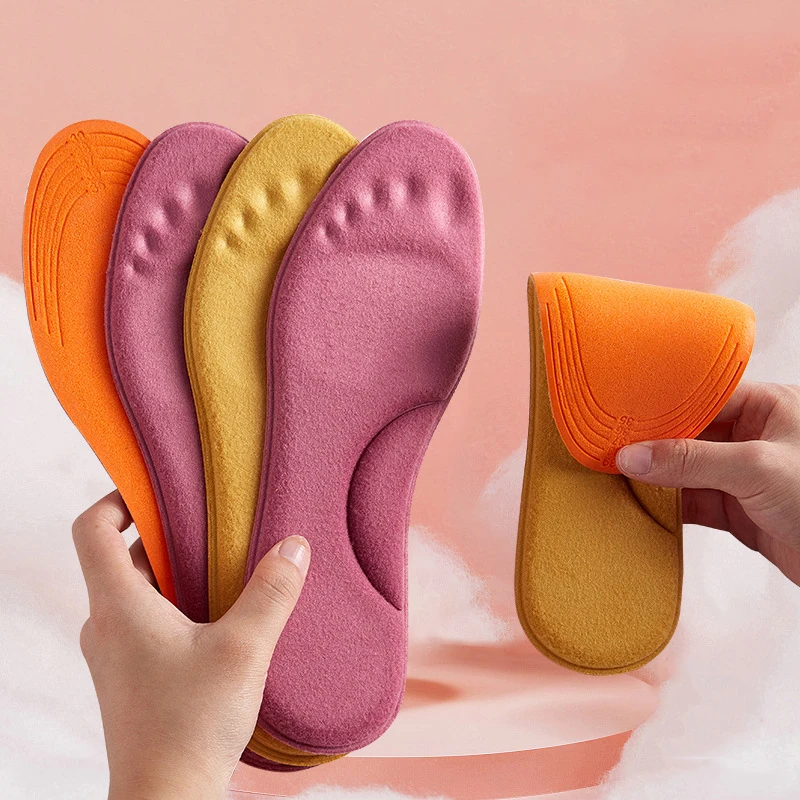 

Keep Warm Heated Massage Insole Thicken Soft Breathable Winter Sport Shoes for Man Woman Boots Pad Sole Unisex Feet Care