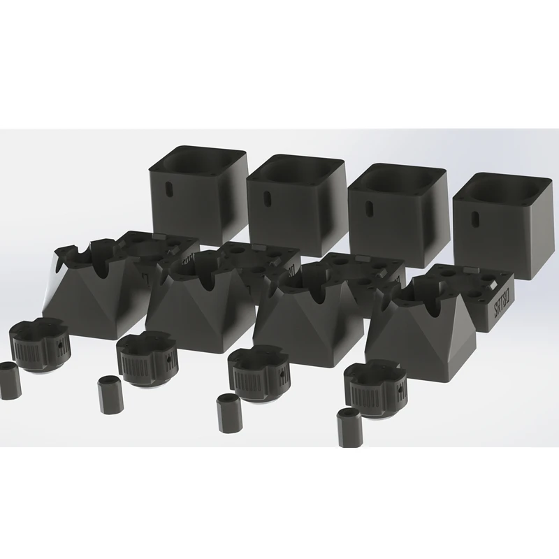 Набор для 3D-принтера SRT80 sim гонки приводы Рига движения (для черных экструзий)