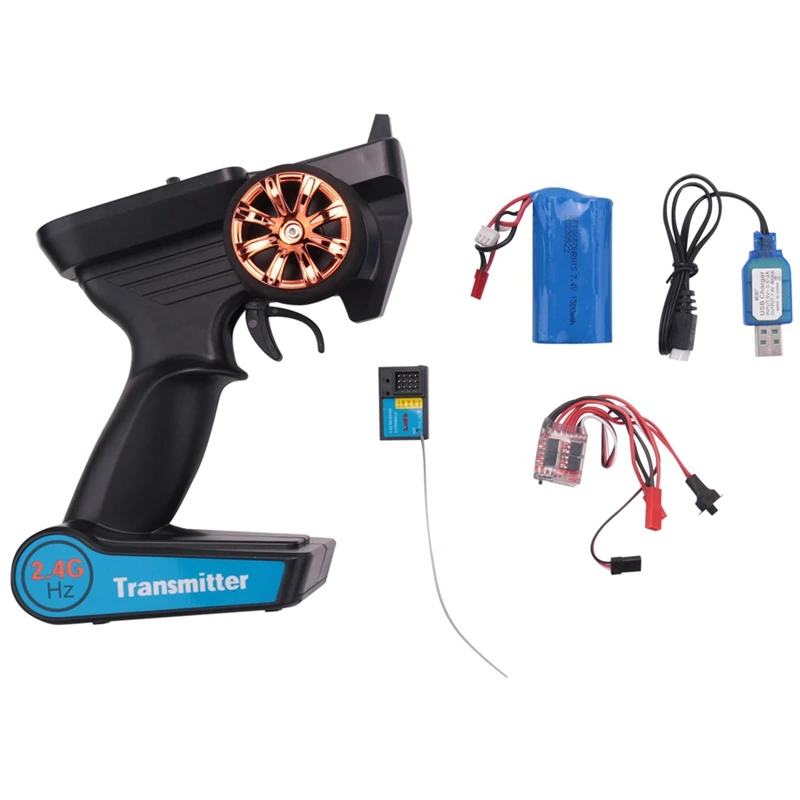 Комплект пульта дистанционного управления 2 4G 3CH передатчик ESC приемник набор