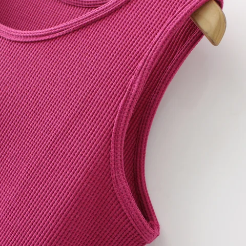 BISENMADE Вафельная майка-жилетка 4XL