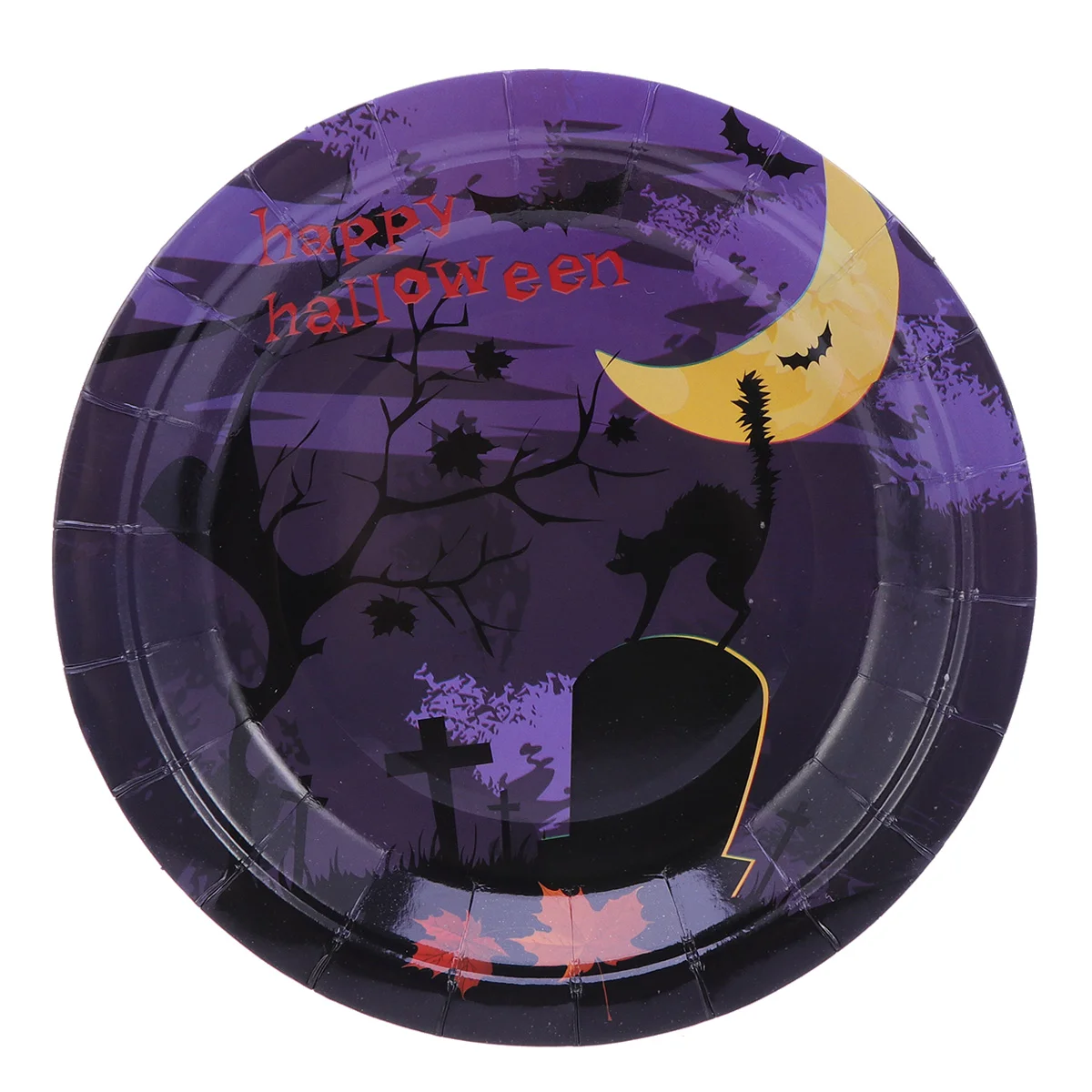 

10Pcs Disposable Tableware Clean Creative Paper Tray for Masquerade