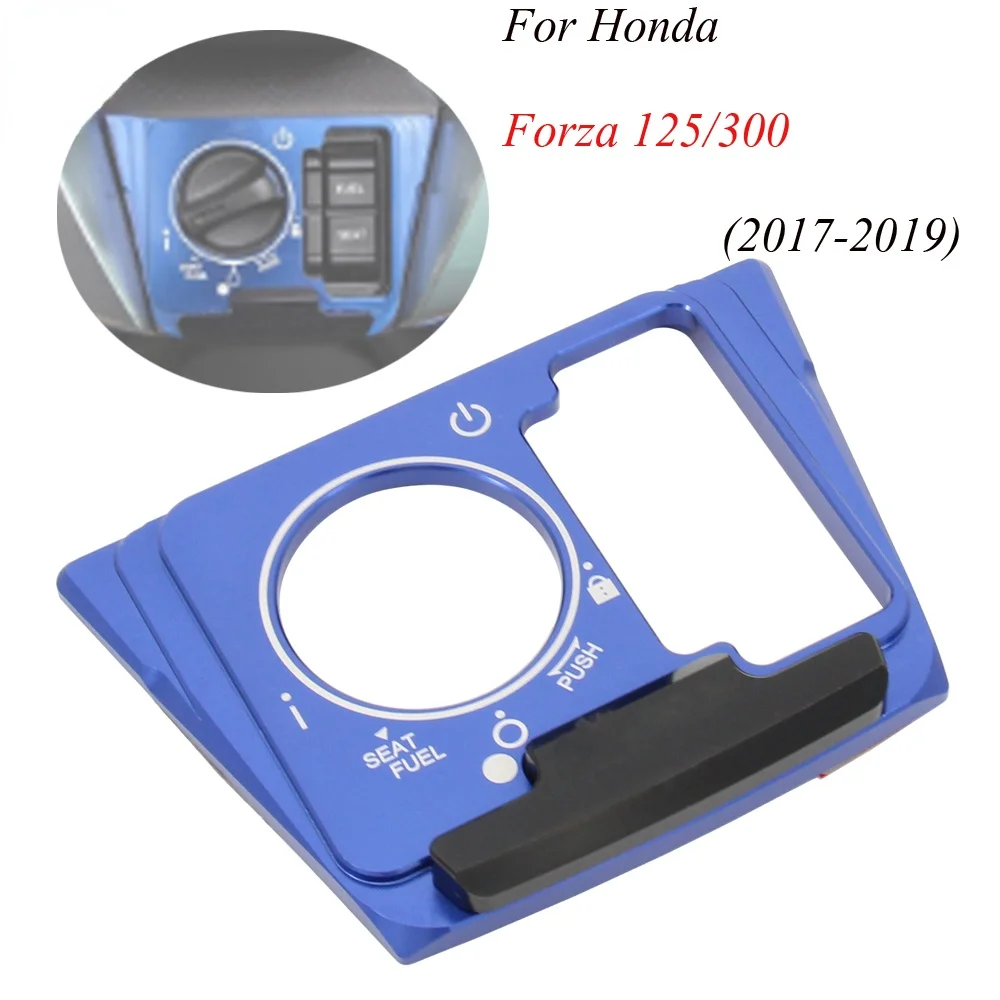 

For Honda Forza 125 Forza 300 Forza300 Forza125 2017-2019 Motorcycle accessories key lock seat lock cover decorative cover
