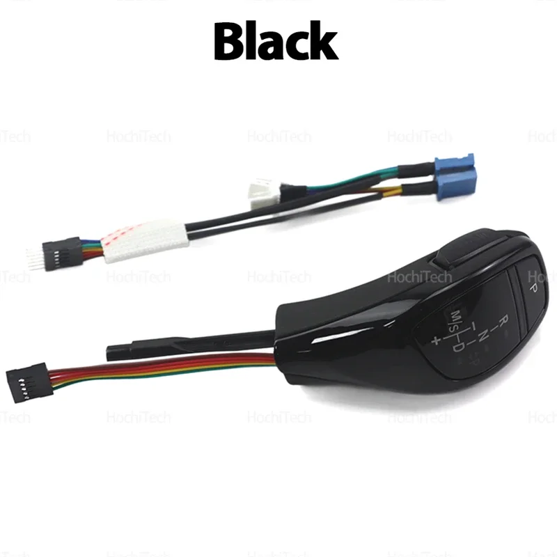 

Для BMW 6 серии E63 E64 Pre-facelift 2003 2004 2005 2006, светодиодные ручки, ручка переключения передач, рычаг переключения передач, черная искусственная кожа