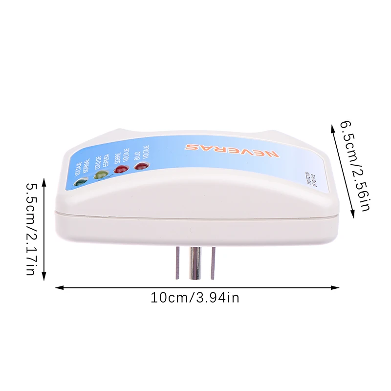 Защита от напряжения с одним выходом защита перенапряжения штепсельная Вилка