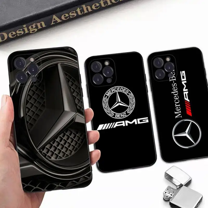 

Sport-Car M-Mercedes-AMGes Phone Case For iPhone 8 7 6 6S Plus X SE 2020 XR XS 14 11 12 13 Mini Pro Max Mobile Case