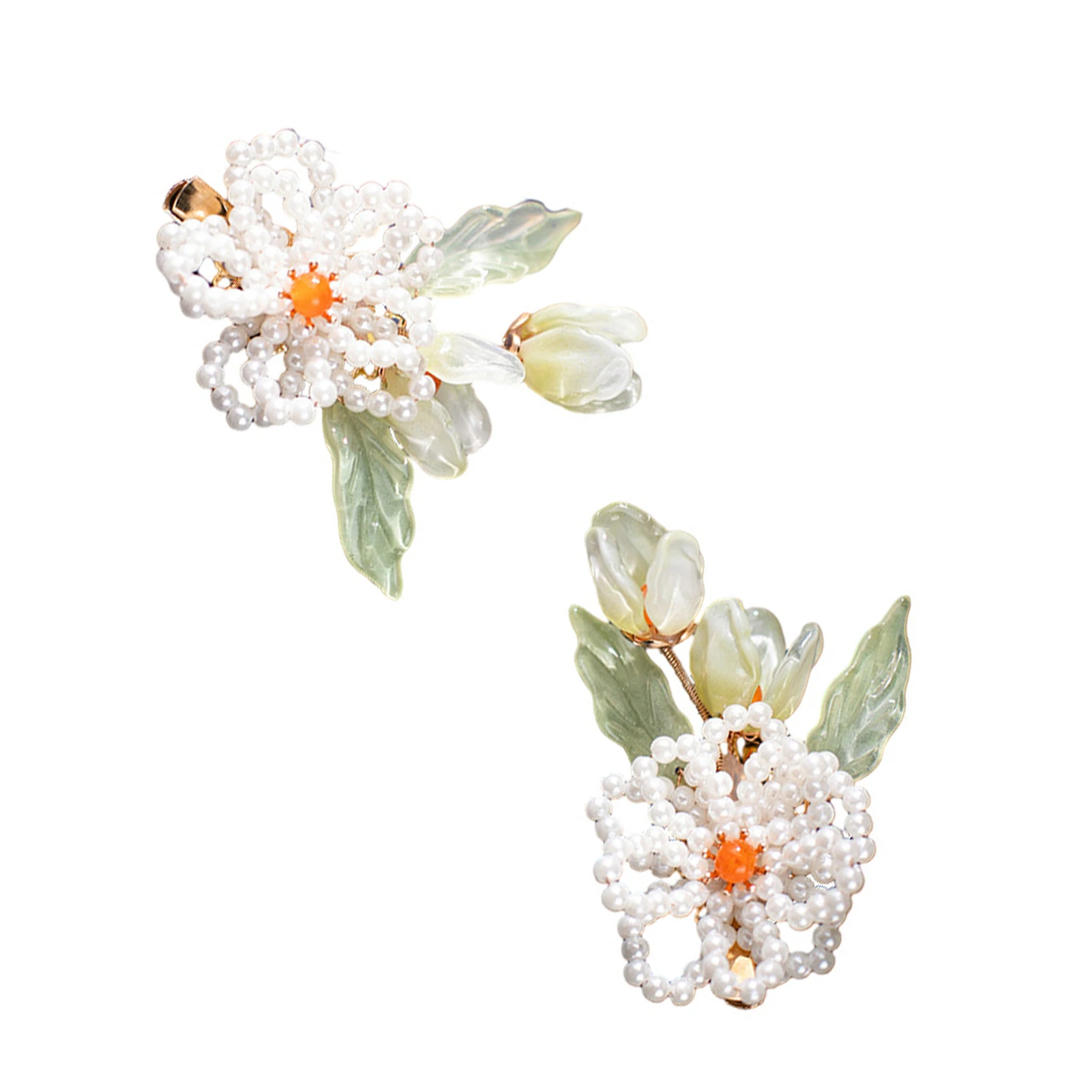 

Женская заколка для волос, набор головных уборов, милая фотозаколка с жемчугом для маскарада, тематической вечеринки