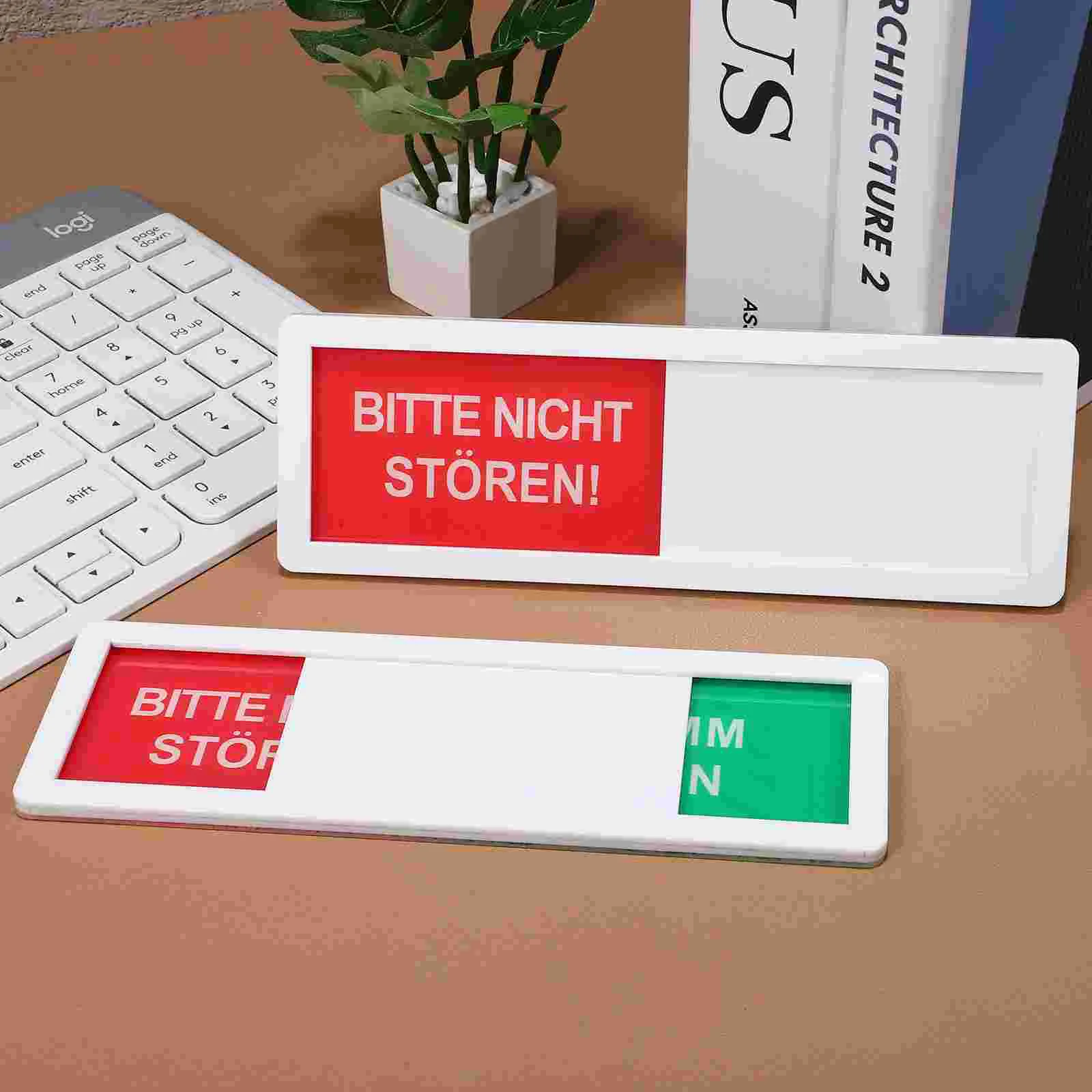 2 шт. раздвижные дверные вывески для конфиденциальности ползунки беспокойства