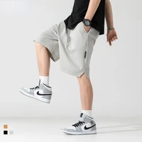 khaki black gary mens sports shorts mens 2022 summer new simple versatile loose casual pants japan style cargo streetwear