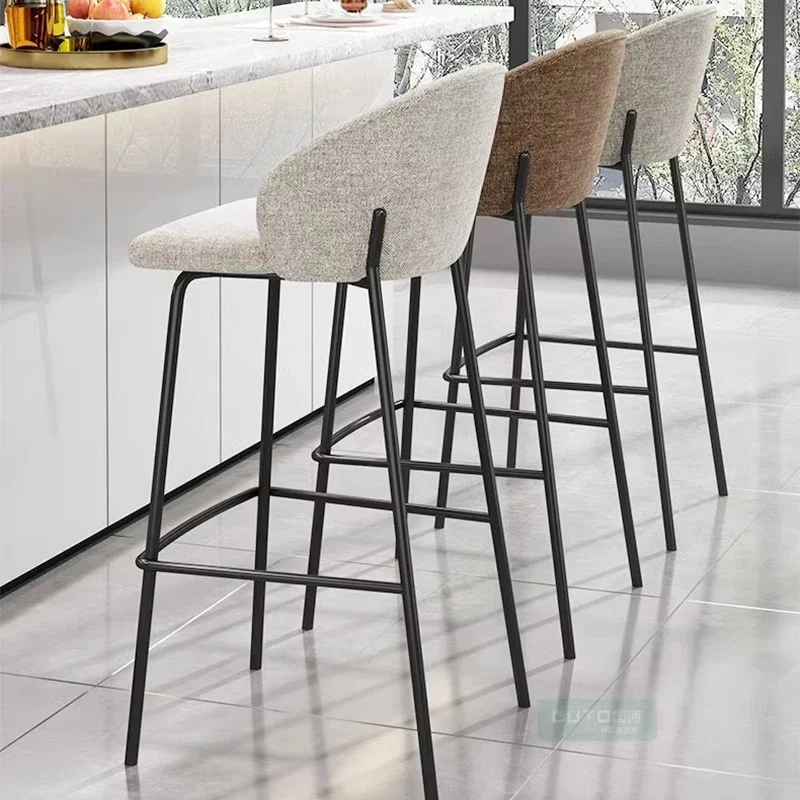 Роскошный барный стул High Midcentury современный дизайнерский игровой для гостиной