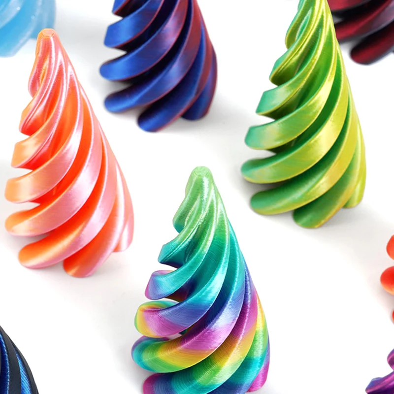 2024 неприступная пирамида перекрещивающаяся скульптура игрушка 3D печатный