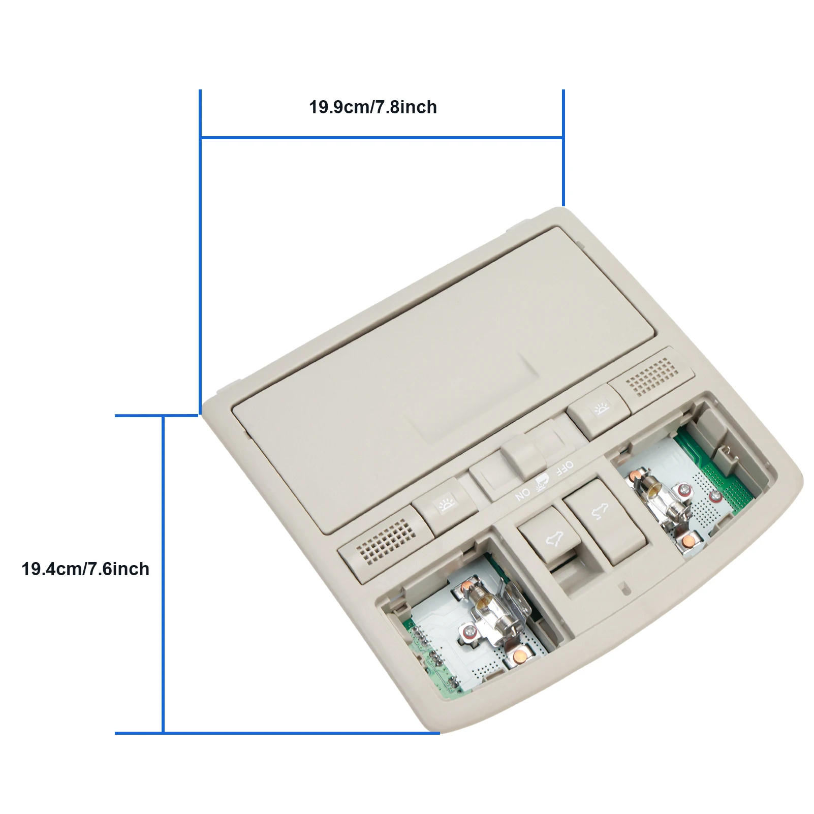 Бежевая верхняя консоль для чтения деталь замены консоли Mazda 6 2009-2011 c69970d75
