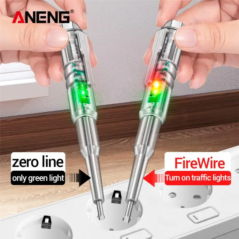 

Ручка-детектор напряжения 24-250 В, электронная проверка, умный детектор напряжения, электроотвертка