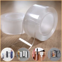 1235 meters waterproof nano tape double sided adhesive tapes transparent glue stickers suit home bathroom decoration reusable