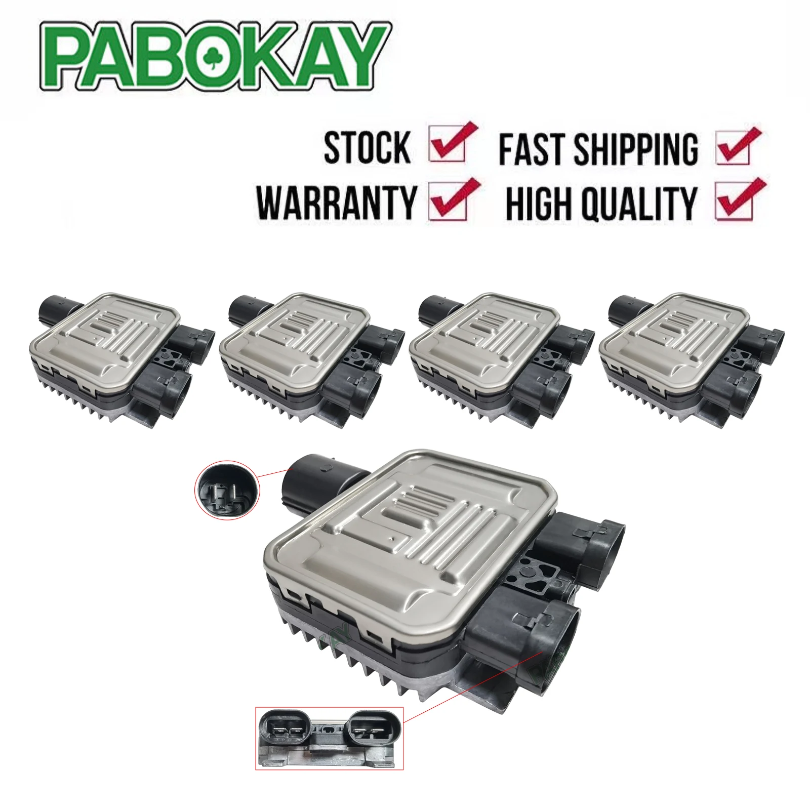 5 шт. X модуль контроллера вентилятора для Volvo Jaguar Rover 940009402 940004000 940008501 940004300 940007601