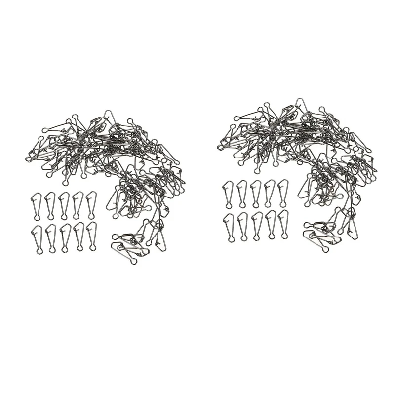 

200 шт. рыболовные крючки с застежкой, рыболовные Вертлюги с застежкой, соединитель лески для ловли карпа, 100 шт. искусственных и 100 шт.