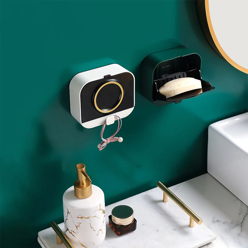 

Soap Dishs for Bathroom Shower Soap Holder Sponge Storage Tray Soap Box Draining Soap Box Bathroom Soap Box Soap Base