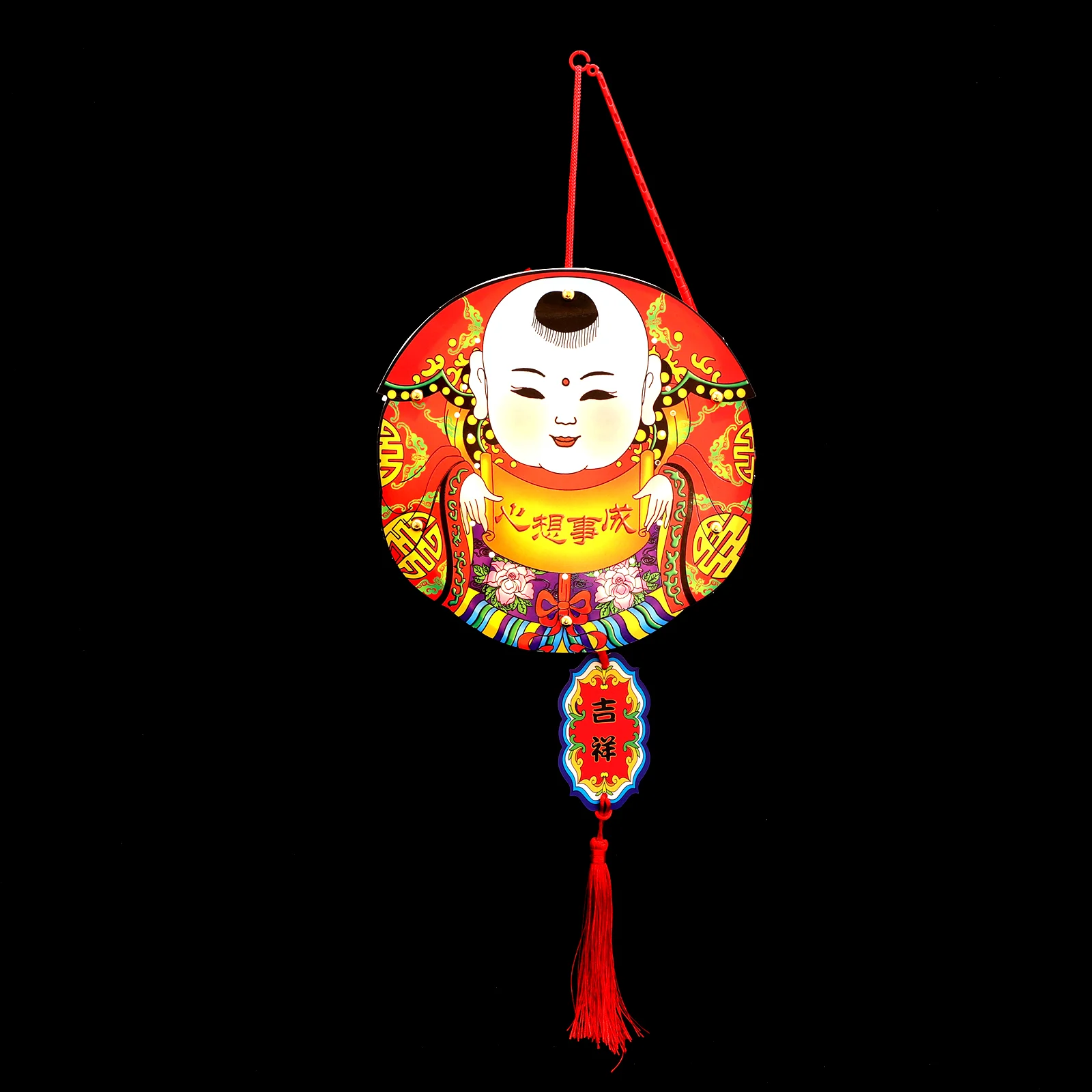 

Creative New Year Lantern Decor New Year Festive Lantern Adornment