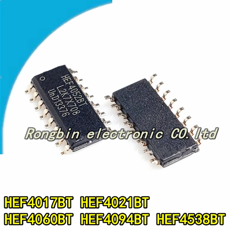 

5PCS NEW SMD HEF4017BT HEF4021BT HEF4060BT HEF4094BT HEF4538BT SOP Logic IC