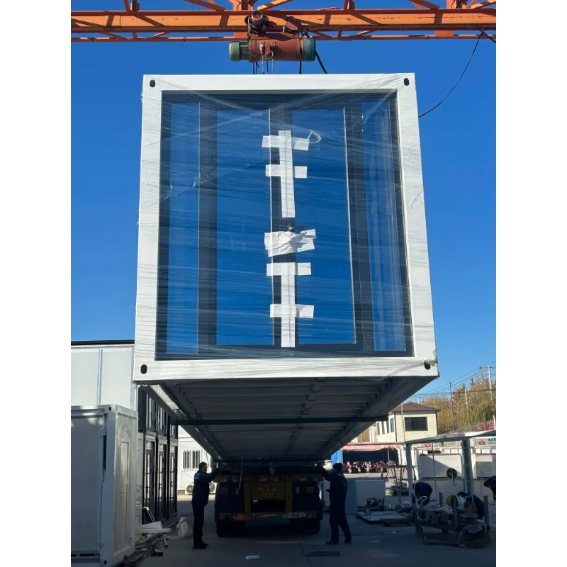 YG Дешевая цена складные контейнерные домики сборная сталь современный дом