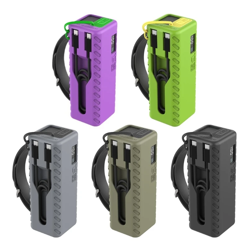 Защитный силиконовый чехол для противоударного кабеля зарядки CUKTECH No.15SE