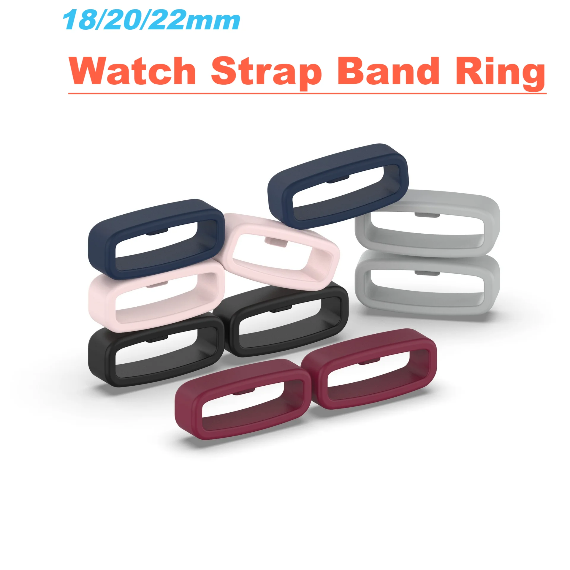 ​ Резиновый ремешок для часов петля защитный держатель фиксатор кольцо Ремешок