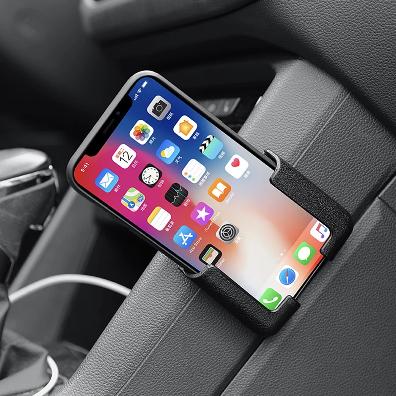 

Paste Car Navigation Mobile Phone Bracket Wall Universal Multipurpose Holder Sturdy Smartphone Charging Stand For iPhone Huawei