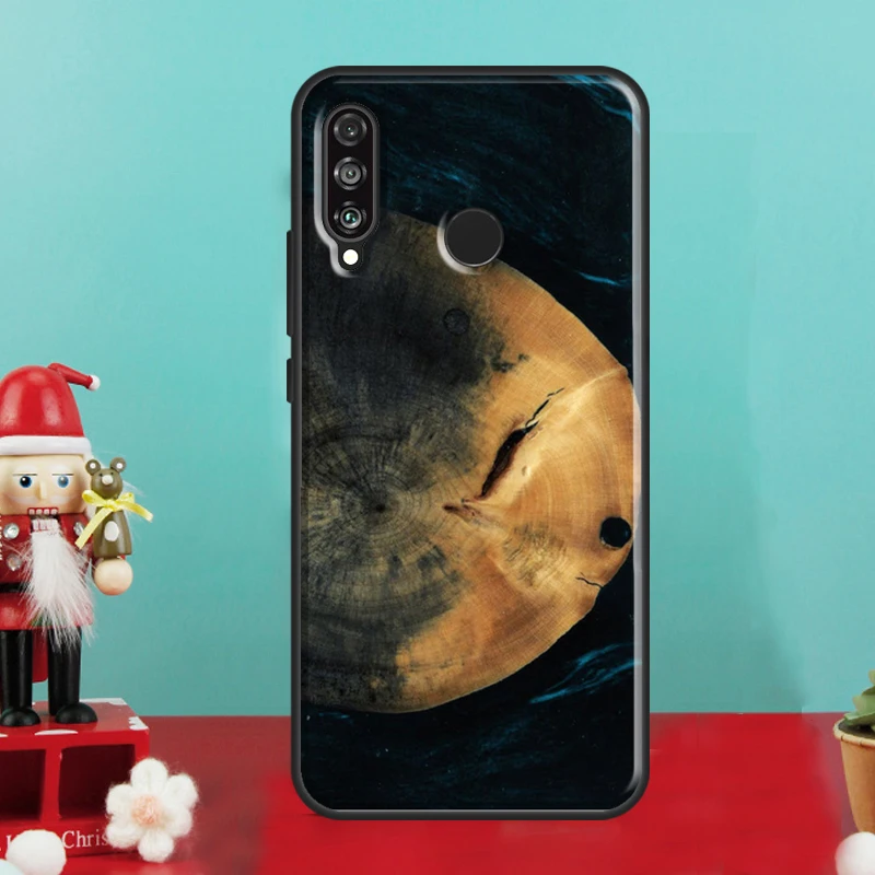 Фото Защитный чехол из дерева и смолы для Huawei Nova Y73 Y90 Y70 Y72 Y61 Y91 7i 8i 11i 12i 12s 9 10 SE P30 P40 Lite P60 Pro №5