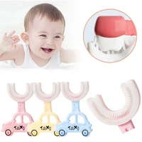 baby kid toothbrush oral care baby soft silicone u shape tooth brush oral cleaning 360%c2%b0 cleaning health beauty teeth cleaner