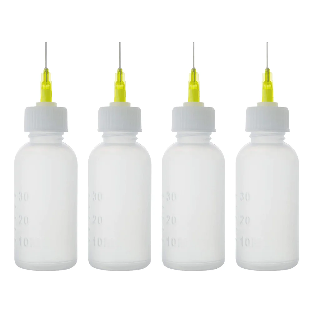

Bottle Needle Tip Glue Squeeze Applicator Bottles Dropper Crafts Craft Painting Pens Cleaning Clayclear Translucent Waxink