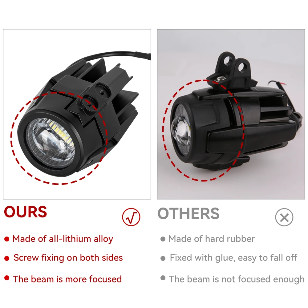 Противотуманные фары для мотоцикла вспомогательные светодиодные BMW R1200GS F800GS F700GS