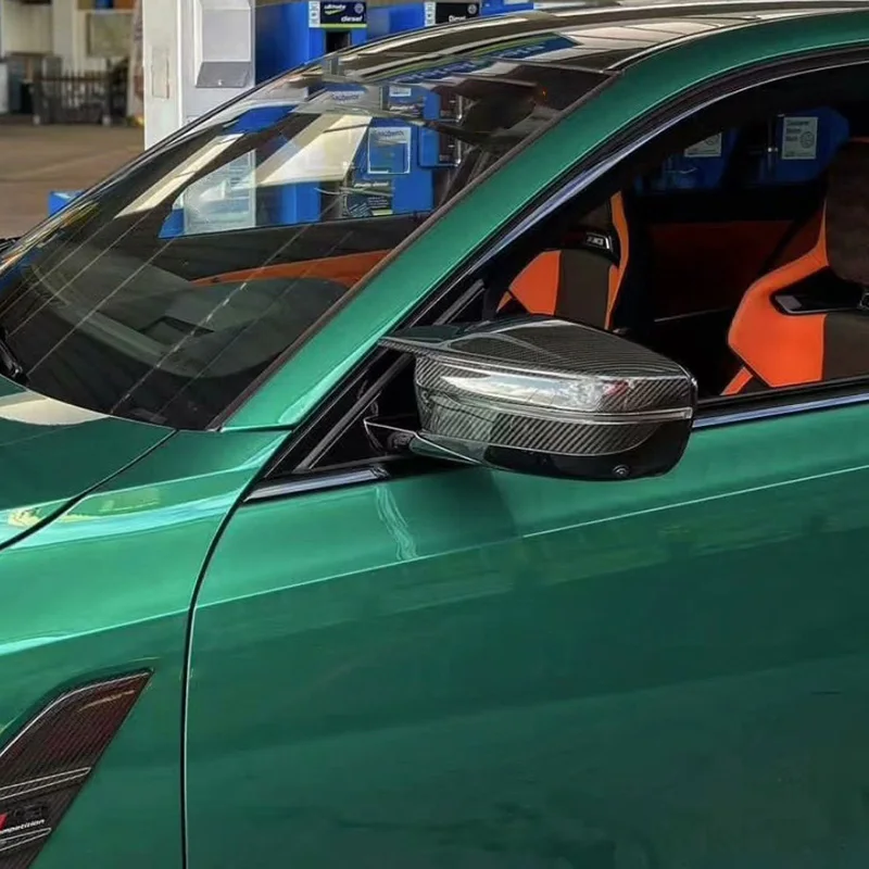 Сухие колпачки для боковых зеркал из углеродного волокна BMW M3 G80 M4 G82