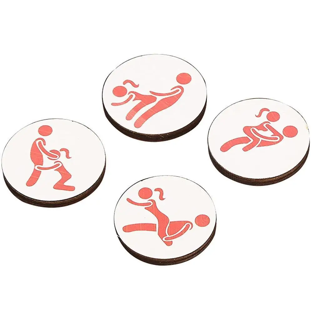 

4pcs/Set Golf Ball Markers Innovative Printed Golf Marker Disc Position Marks Golf Sport For Outdoor Wooden Accessories