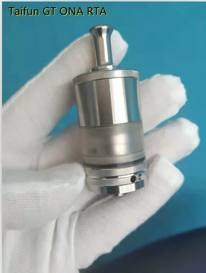 

Новинка Taifun GT ONE RTA 23 мм SS 316 4,3 мл емкость 510 резьба для боксмода вейп электронная сигарета альтернативный ПК PEI PSU бак
