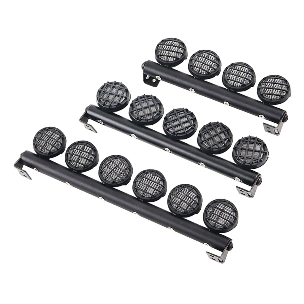 

1/10 RC Автомобиль светильник световая балка лампа SCX10 KM2 CC01 RC 4WD D90 90046 90047 RC ползунки