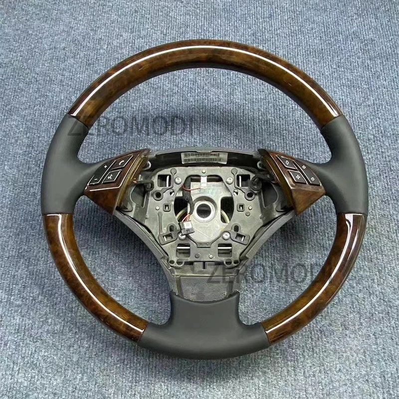 Деревянное Рулевое колесо для BMW E60 520i 528xi E61 07 08 09 10 11