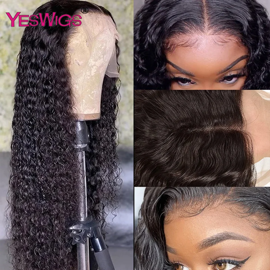 Парик перуанский с прозрачной застежкой фронтальная сетка 13x4 глубокими