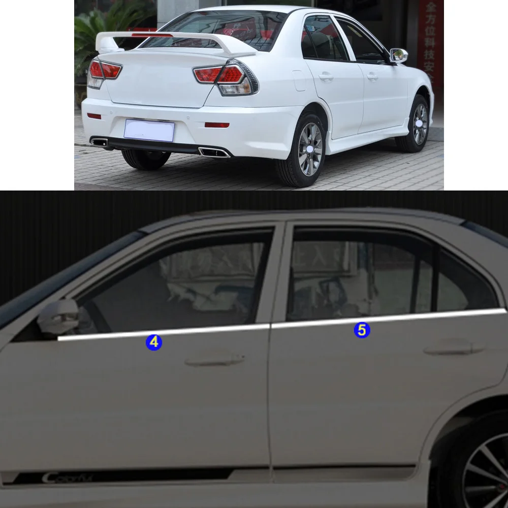 Для Mitsubishi SOUEAST V3 2008 2009 2010 2011 2012 2013 2014 2015 наклейка декоративная стойка окна средняя