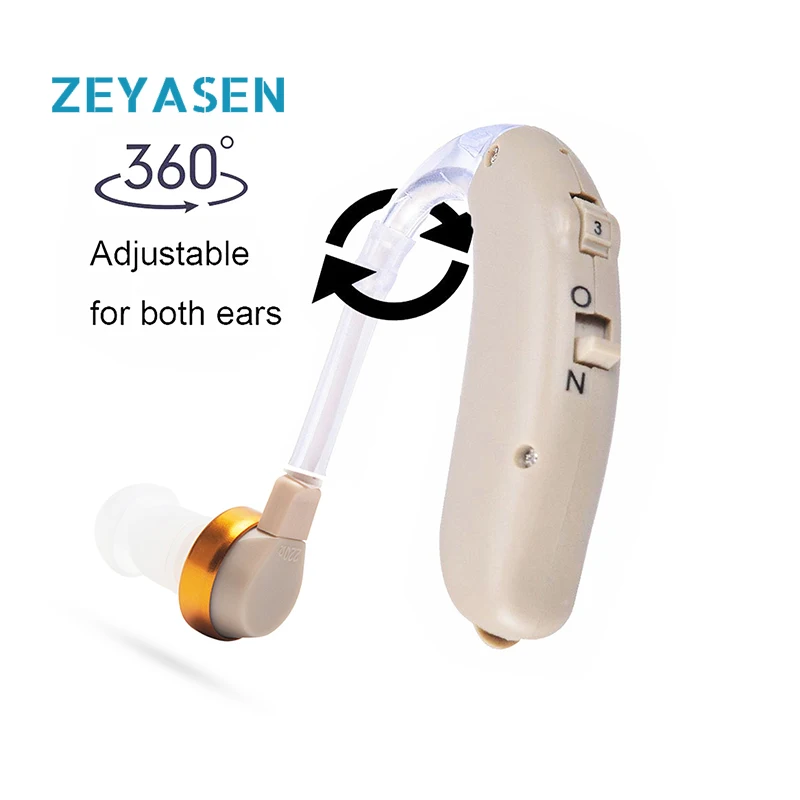 

2023 New Hearing Aids Mini Inner Ear Invisible Hearing Aid Volume Adjustable Invisibility Fleshcolor Body Ear Sound Amplifier