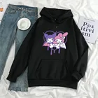 Униформа для девушек Sanrio Kuromi jk, толстовки, куртка, студенческий Свитер оверсайз My Melody, женские толстовки