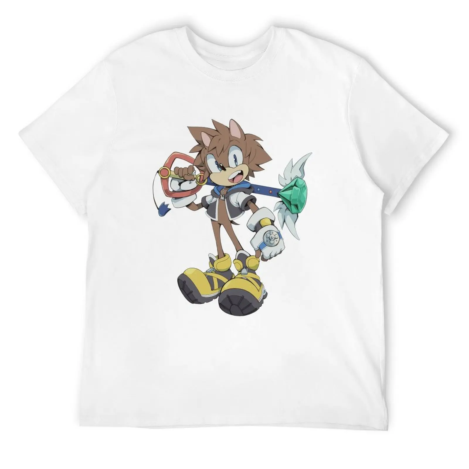 Винтажная футболка Shadow The Hedgehog для мальчика большая спортивная быстросохнущая